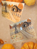 Spooky reclaimed painting workshop