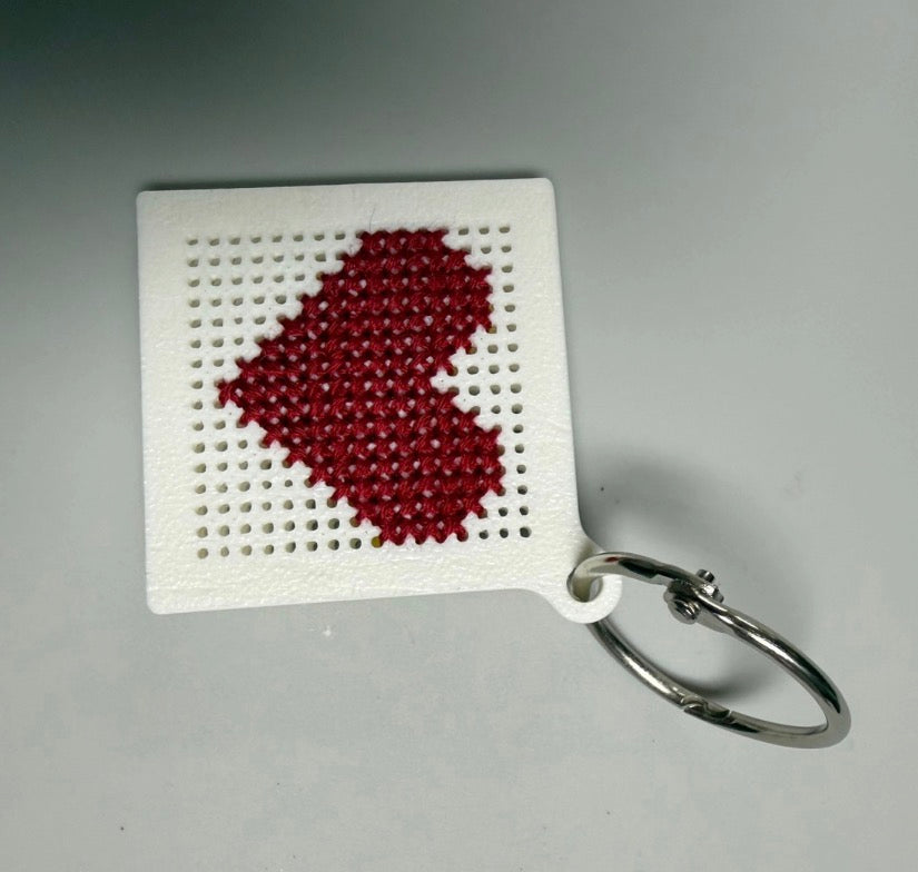 Cross Stitch Key Chain Kit